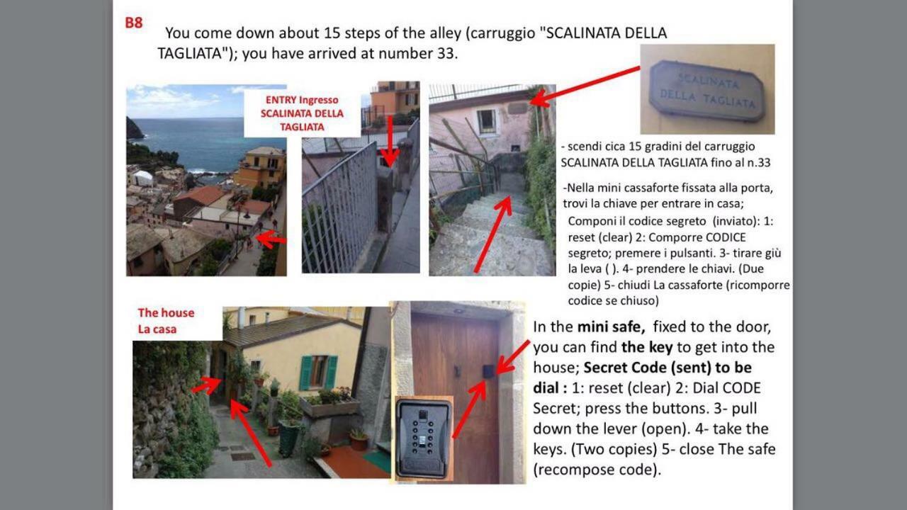Appartamento Chic Riomaggiore 5 Terre ภายนอก รูปภาพ