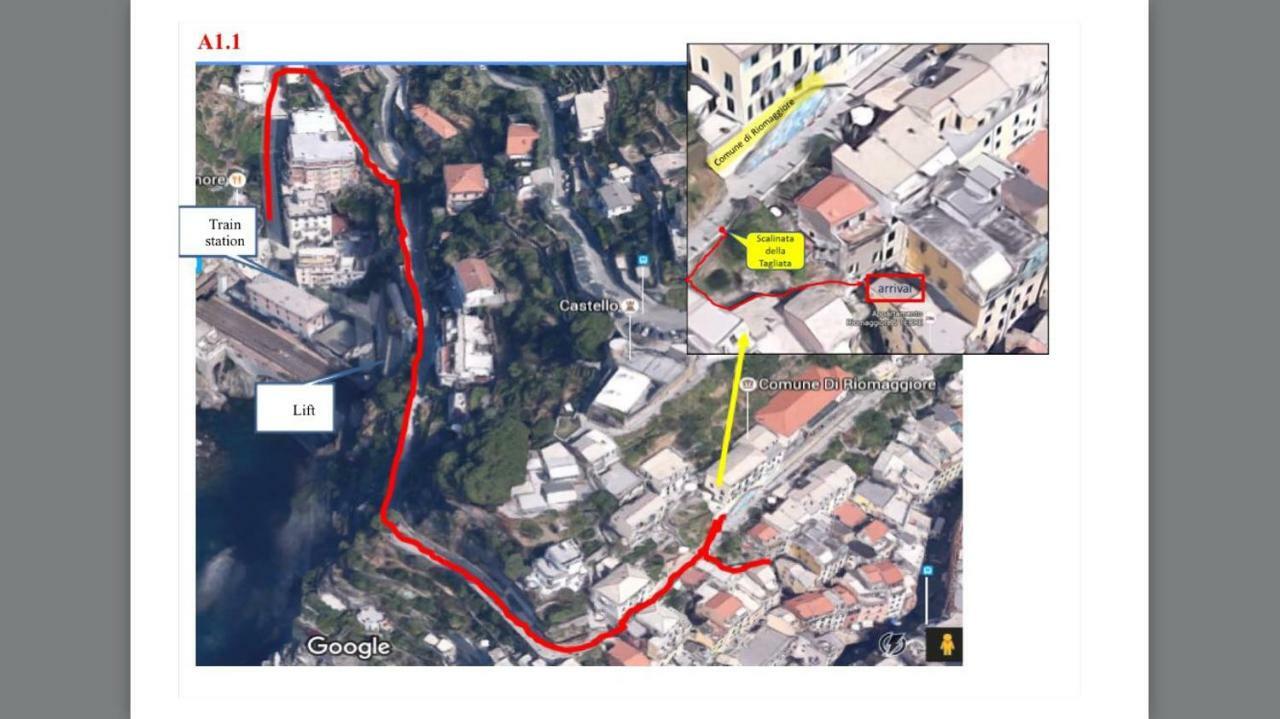Appartamento Chic Riomaggiore 5 Terre ภายนอก รูปภาพ